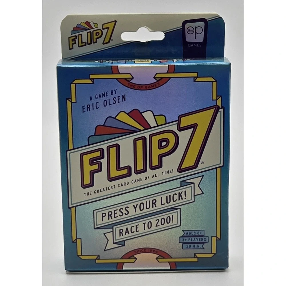 Flip 7 World's Best Card Game USAopoly Sealed Eric Olsen New